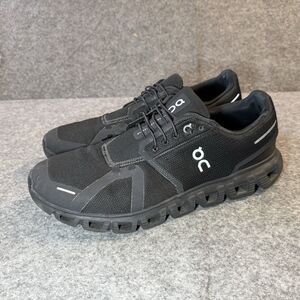 On Cloud 6 Men's Size 11.5 Triple Black Sneakers Shoes 3MF10071043